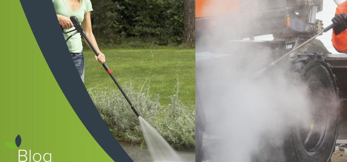 Koudwater of warmwater hogedrukreiniger