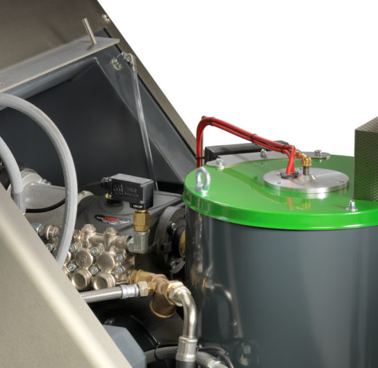 Di BO warmwaterhogedrukreiniger met Green Boiler detail
